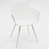 Java Dining Chair - White — studio view