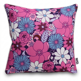 Flower Power 45x45cm Outdoor Cushion — studio view