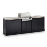 Crossray eXtreme Electric BBQ Outdoor Kitchen TCEK-14 — studio view