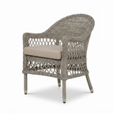 Cronulla Wicker Dining Chairs — studio view