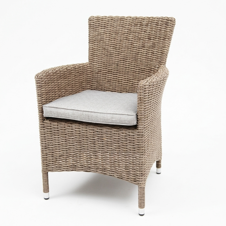 Amani Dining Chair - Driftwood Stone — studio view