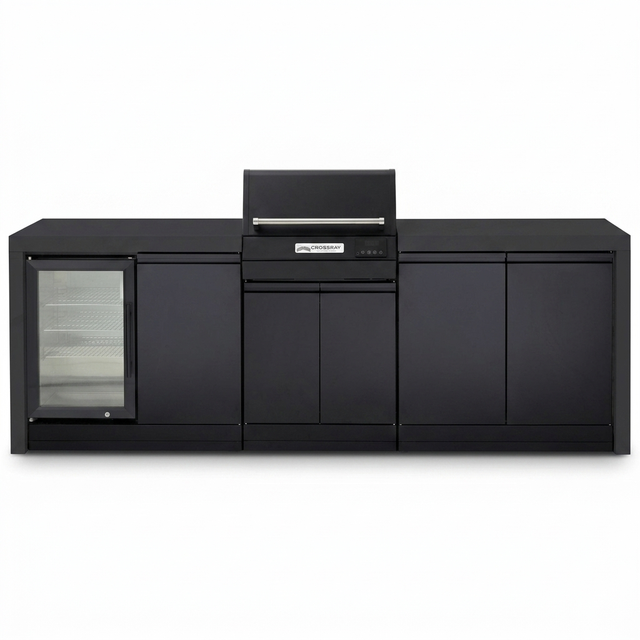 Crossray eXtreme Electric BBQ Outdoor Kitchen TCEK-09 — studio view