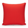 Pantone Red 45x45 Outdoor Cushion — studio view