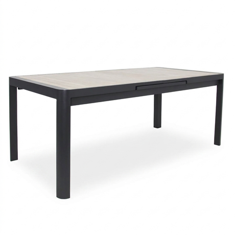 Octavia Table - Grey — studio view