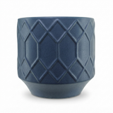 Izel Planter 12 x 12 Navy — studio view