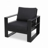 Hayman Armchair - Black — studio view