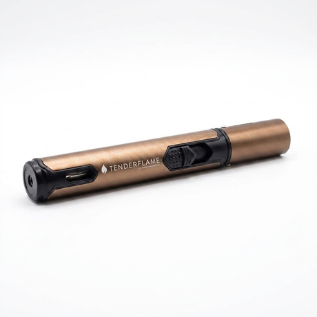 Tenderflame Pen Torch Lighter Bronze — studio view