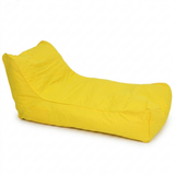 Laid Back Yellow Outdoor Beanbag — studio view