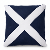 Nantucket Navy - Indoor Cushion (50 x 50) — studio view