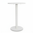 Kenty Bar Table 600mm White — studio view