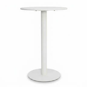 Kenty Bar Table 600mm White — studio view