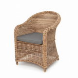 Portland Dining Chair - Natural — studio view