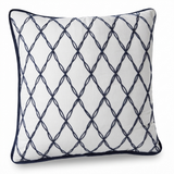 Santorini Lattice - Indoor Cushion (50 x 50) — studio view