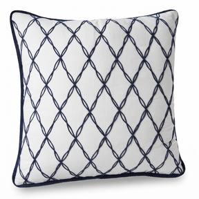 Santorini Lattice - Indoor Cushion (50 x 50) — studio view