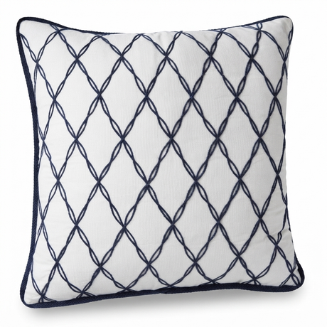 Santorini Lattice - Indoor Cushion (50 x 50) — studio view