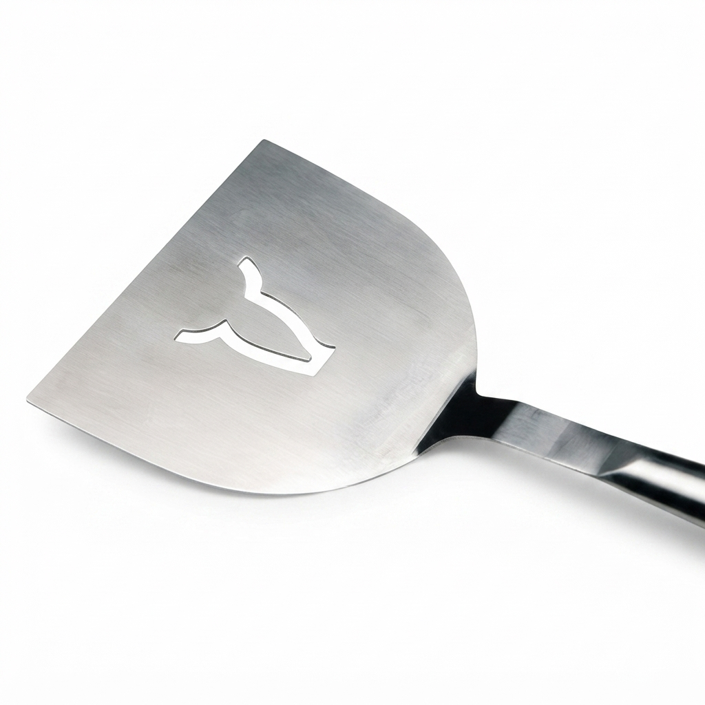 Wide BBQ Spatula — studio view