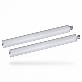 Intense Elegance Extension Poles 300mm - White — studio view