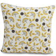 Popcorn Yellow 45x45cm Outdoor Cushion — studio view