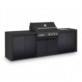 Crossray Xplor Bas BBQ Outdoor Kitchen GD4KB-02 - Black — studio view