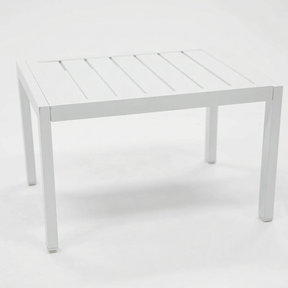 Eaglemont Side Table - White — studio view