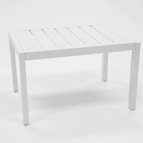 Eaglemont Side Table - White — studio view