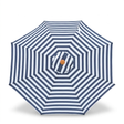 Replacement Canopy for 3m Aluminium Umbrella - Navy and White Stripe — studio view