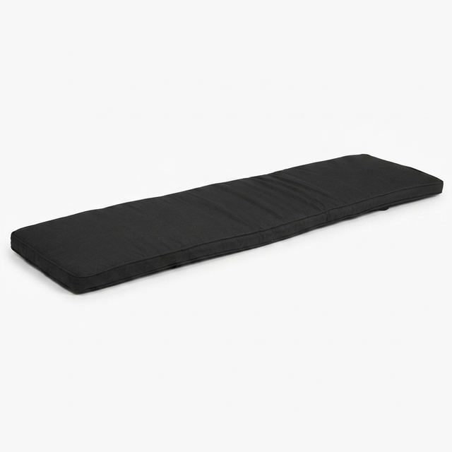 Bench Seat Cushion 195cm - Charcoal — studio view