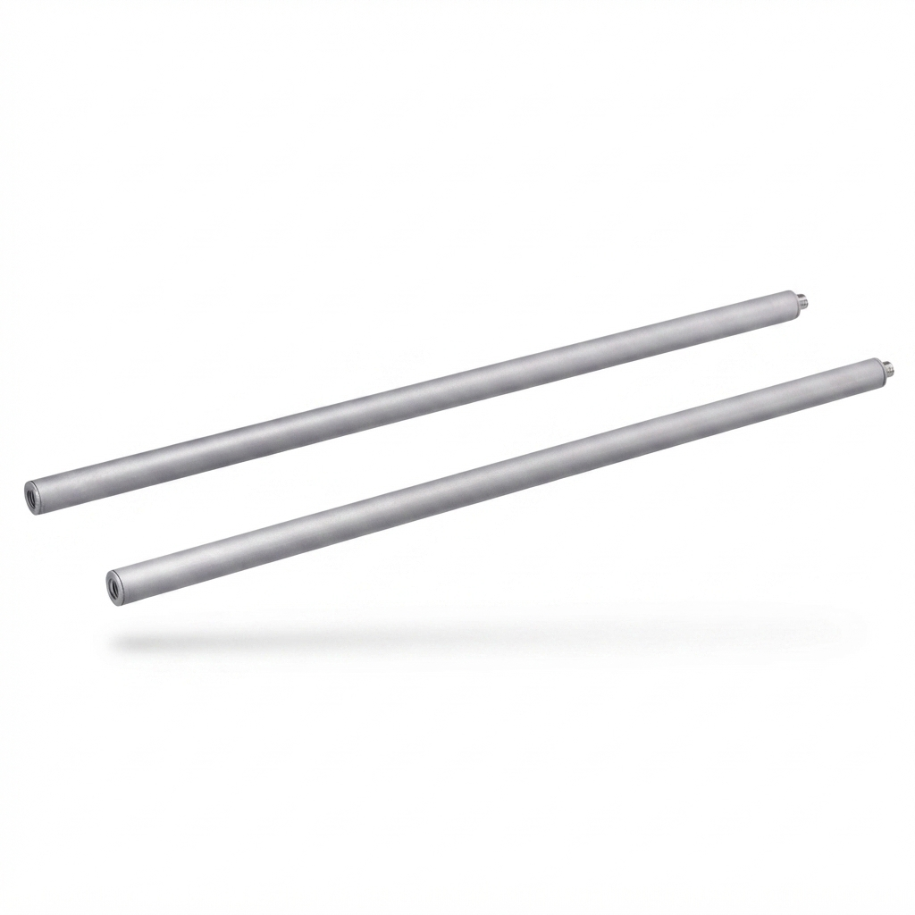 Max Classic Extension Mount Poles 600mm - Silver — studio view