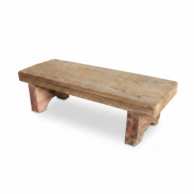 Rustic Table Riser — studio view