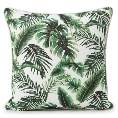 Fern Gully Outdoor Cushion 45x45cm — studio view