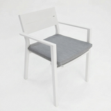 Dallas Dining Chair - White — studio view