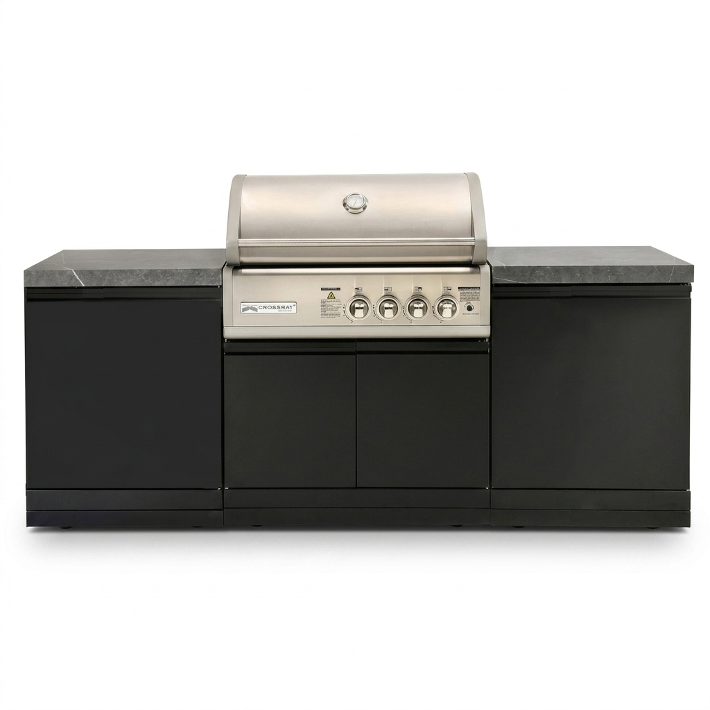 Crossray Compact Gas Outdoor Kitchen TC4K-MINI-2 — studio view