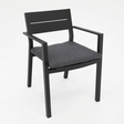 Dallas Dining Chair - Black — studio view