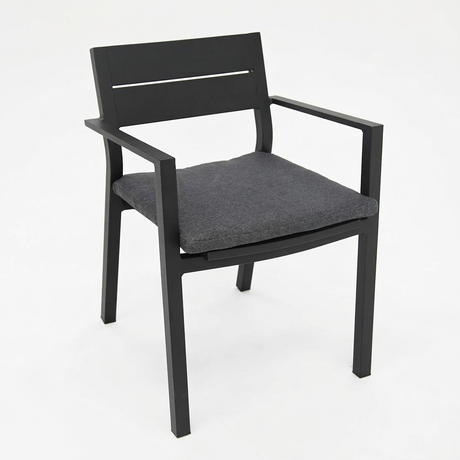 Dallas Dining Chair - Black — studio view