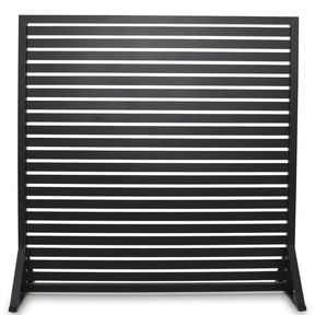 Privacy Screen 180cm x 183cm - Black — studio view