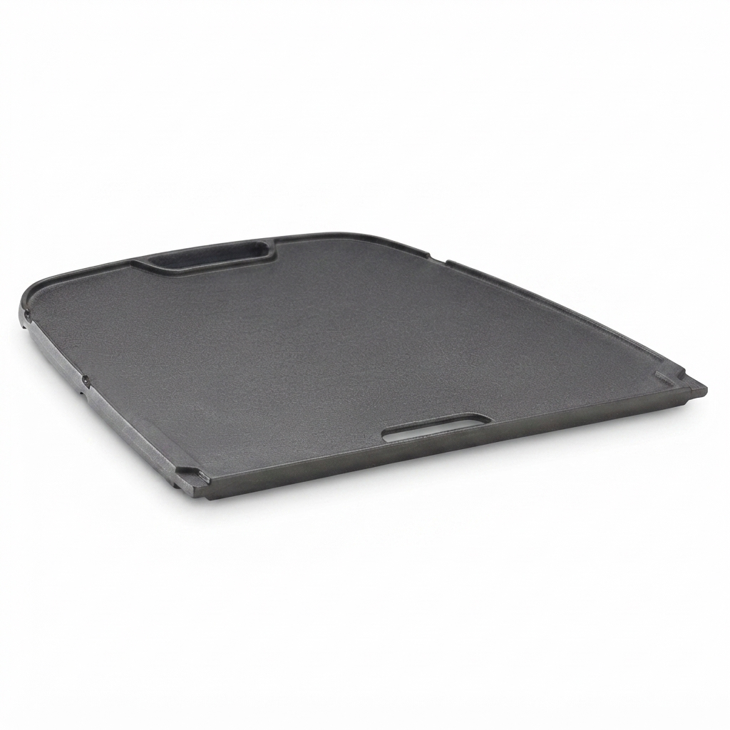 Travel Q Range Cast Iron Reversible Griddle Plate — studio view