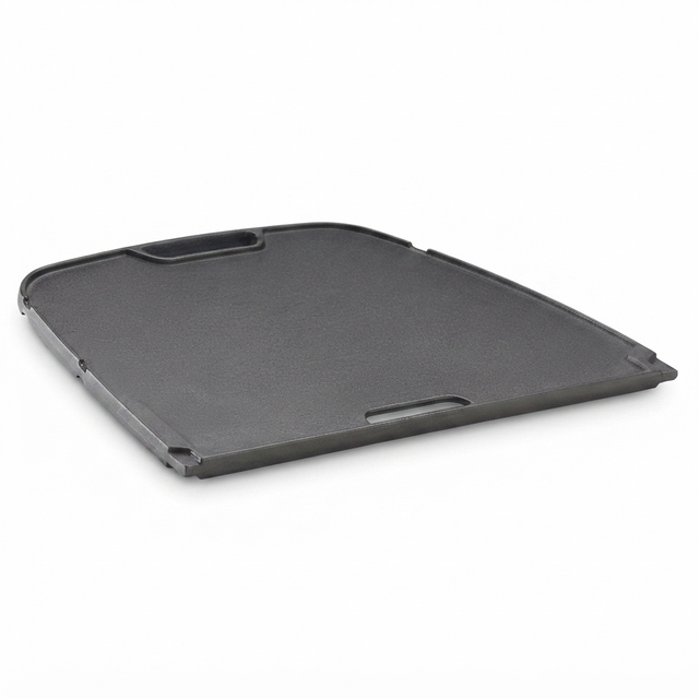 Travel Q Range Cast Iron Reversible Griddle Plate — studio view