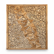 Teak Wall Art - Milkyway — studio view