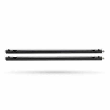 2pc Extension Mount Poles 900mm - Black — front view