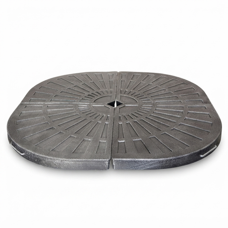 Resinstone Cantilever Umbrella Ballast Weights — front view