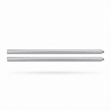 Max Classic Extension Mount Poles 600mm - Silver — front view