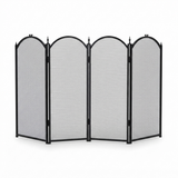Fire Screen for Woodheaters - 4 Fold — front view
