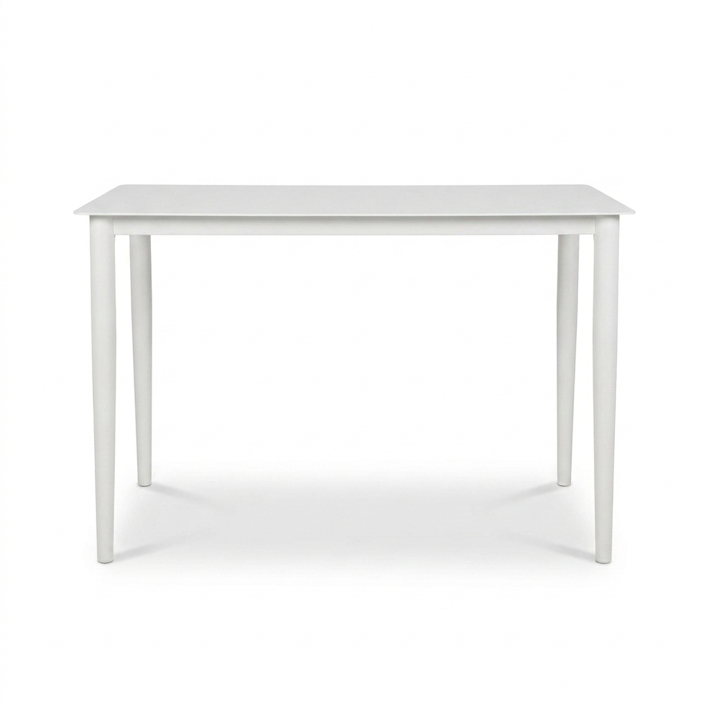 Palma 145cm Bar - White — front view