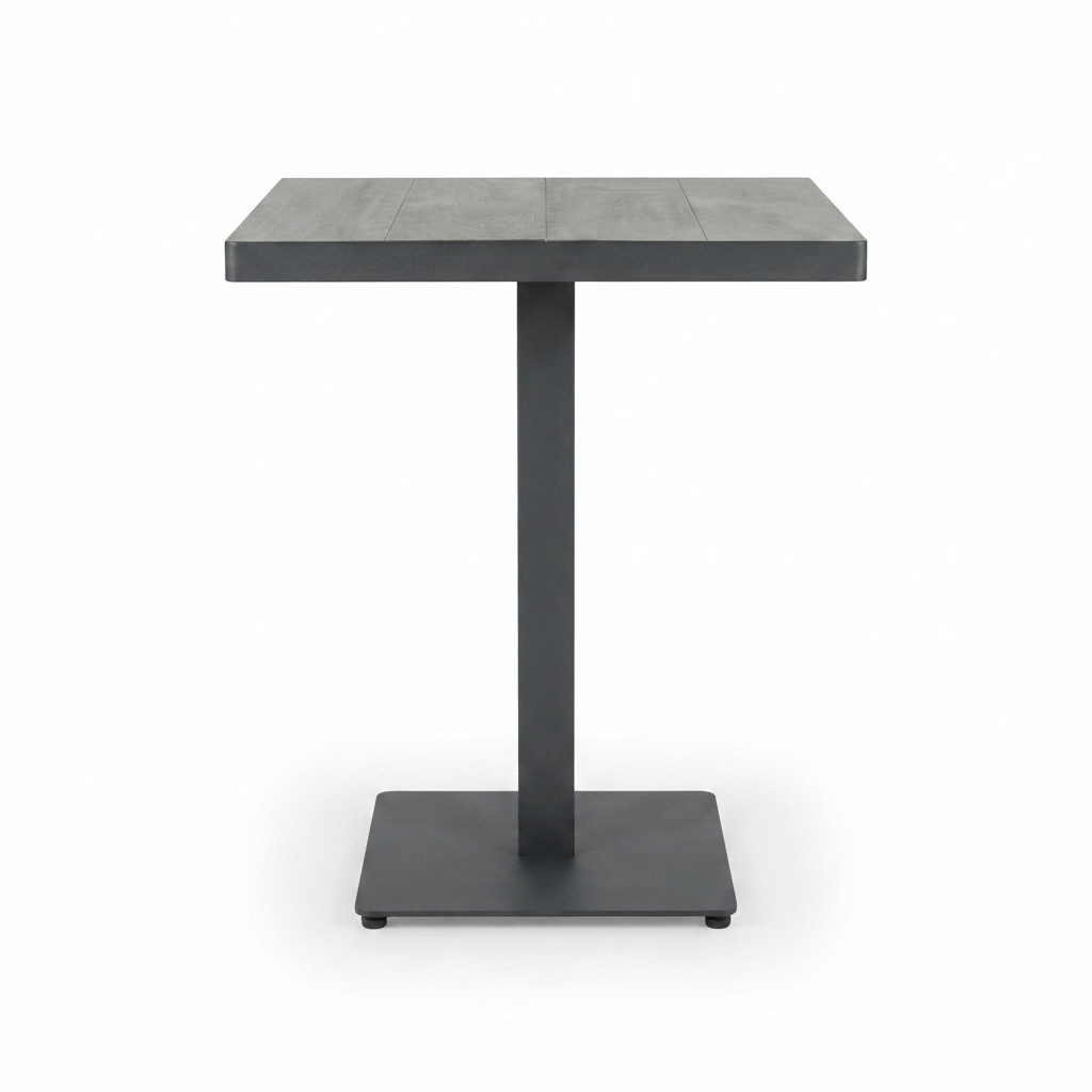 Nebraska 80x80cm Bar Table — front view