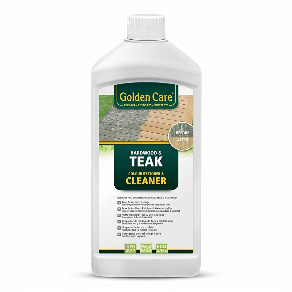 Golden Care Teak Cleaner 1L — front view