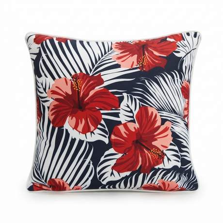 Plumeria Outdoor Cushion 45x45cm — front view