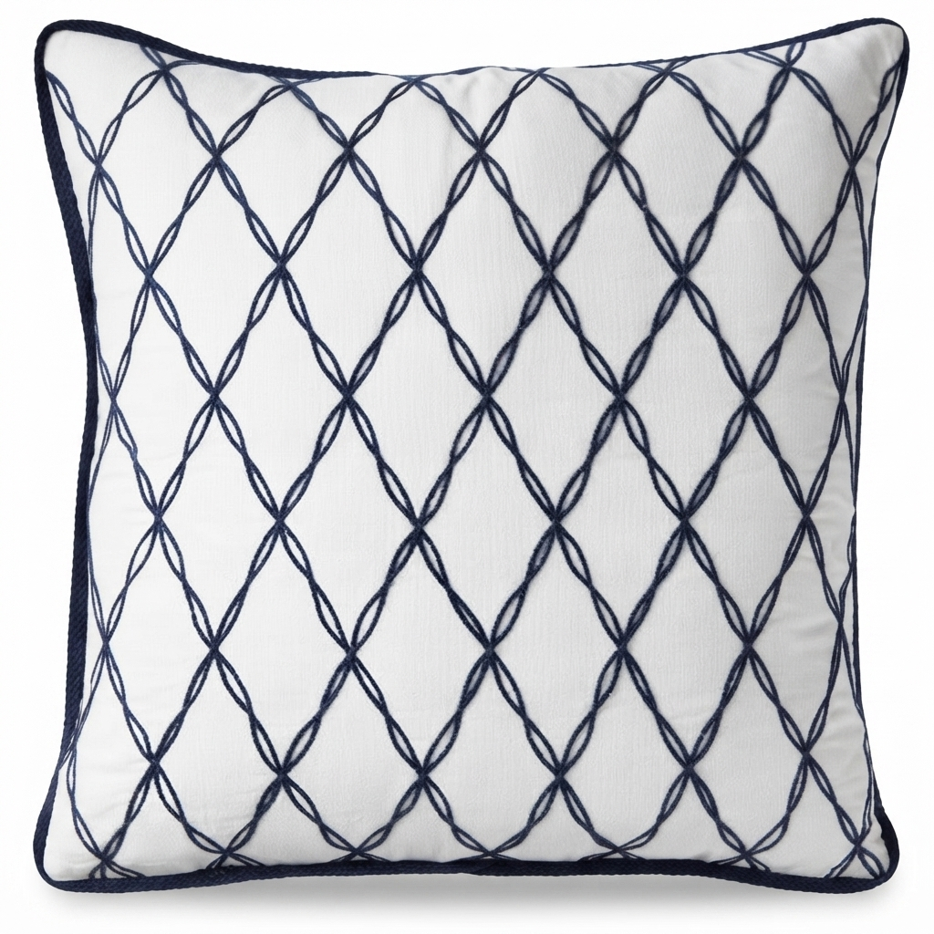 Santorini Lattice - Indoor Cushion (50 x 50) — front view