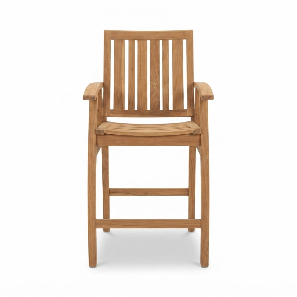Lisbon Bar Chair — front view