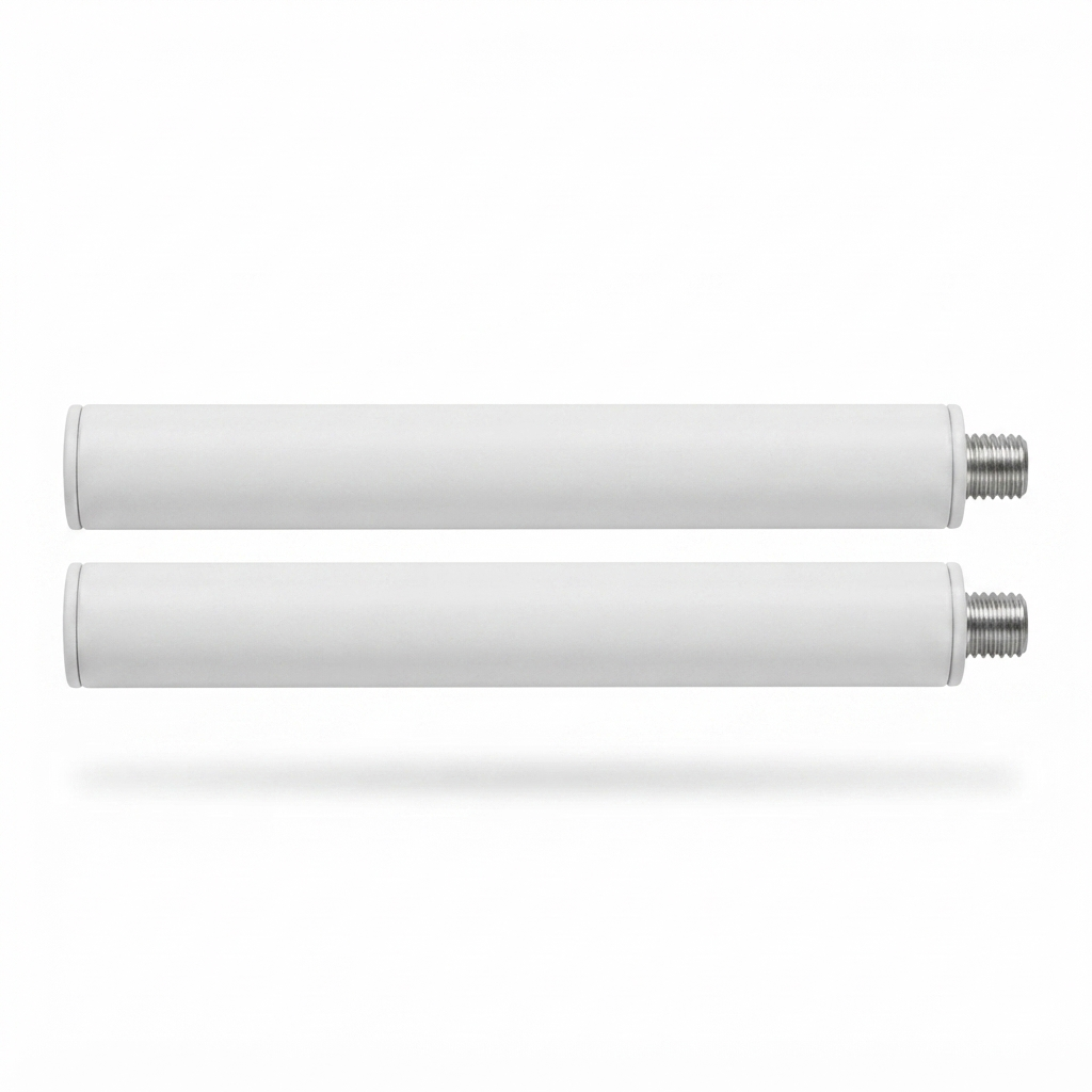 Intense Elegance Extension Poles 300mm - White — front view
