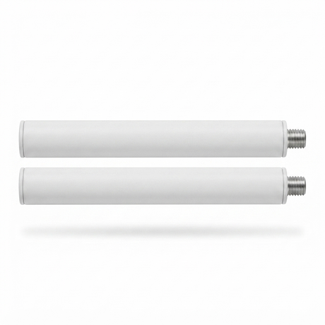 Intense Elegance Extension Poles 300mm - White — front view